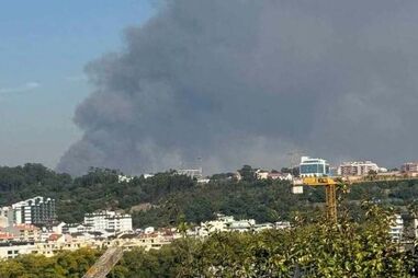 Incêndio na Caranguejeira, Leiria