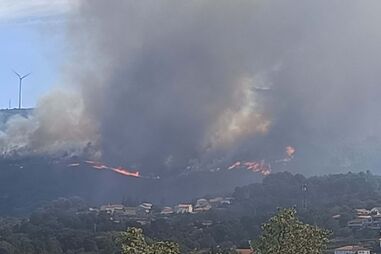Incêndio em Vila Pouca de Aguiar 