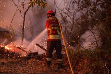 Incêndio em Vila Pouca de Aguiar