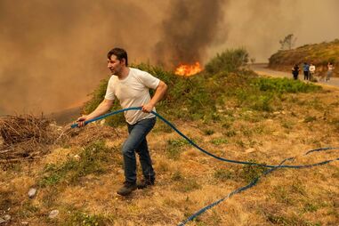 Município de Castro Daire foi um dos mais afetados pelos incêndios que desde domingo lavram na zona Centro e Norte