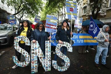 Enfermeiros manifestaram-se em Lisboa