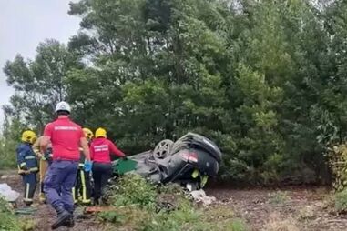 Homem morre em despiste de carro na Marinha Grande