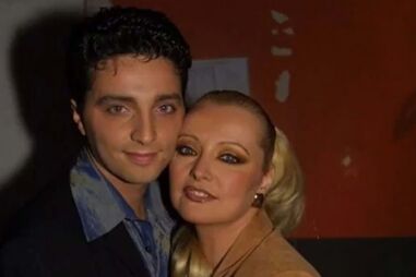 Ágata e filho Marco Carneira