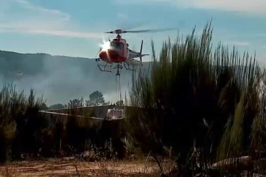 Homem ateou seis fogos em Celorico da Beira por gostar de ver a atuação dos bombeiros. Foi detido