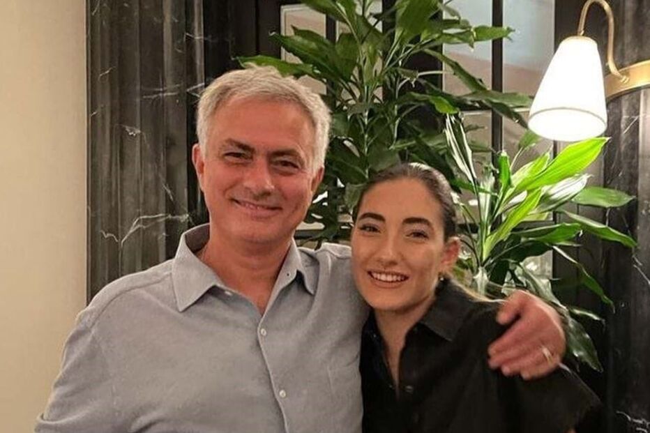 José Mourinho com a filha Matilde