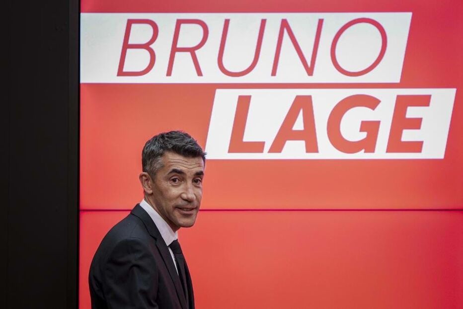 Bruno Lage na apresentação