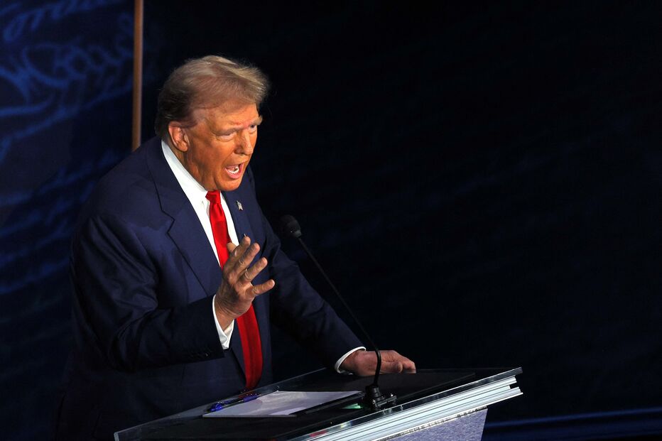 Debate entre Donald Trump e Kamala Harris