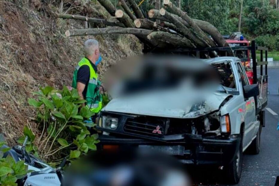 Colisão na Madeira