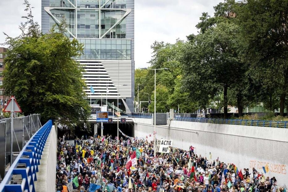 Manifestação bloqueou autoestrada nos Países Baixos