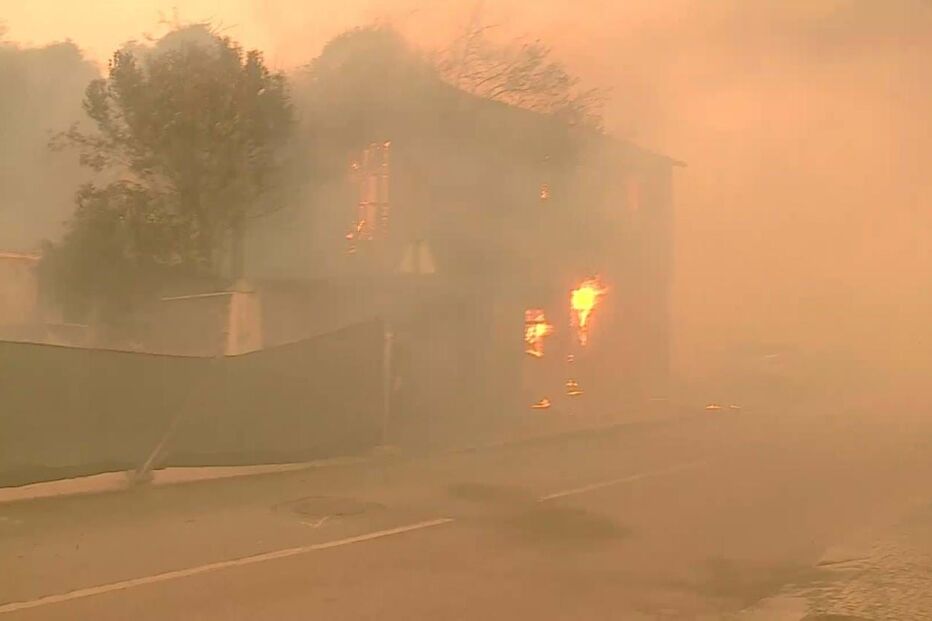 Incêndio em Albergaria- Velha