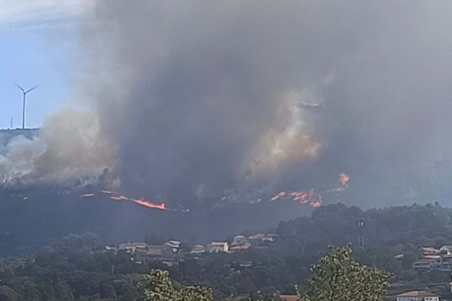Incêndio em Vila Pouca de Aguiar 