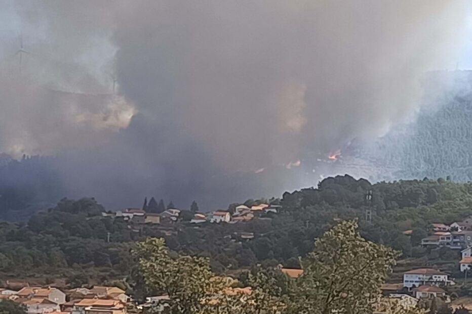 Incêndio em Vila Pouca de Aguiar 