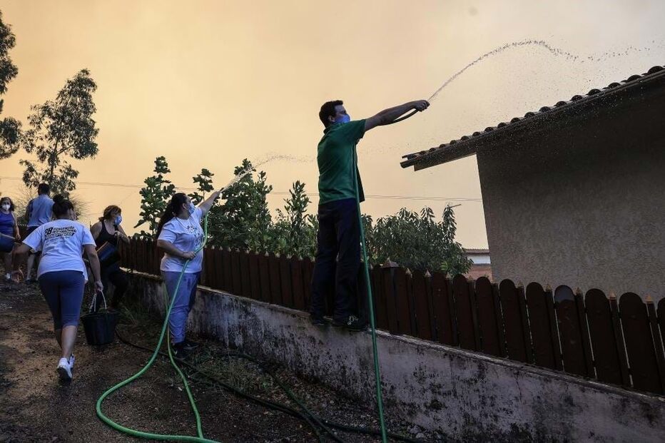 Incêndio em Oliveira de Azeméis