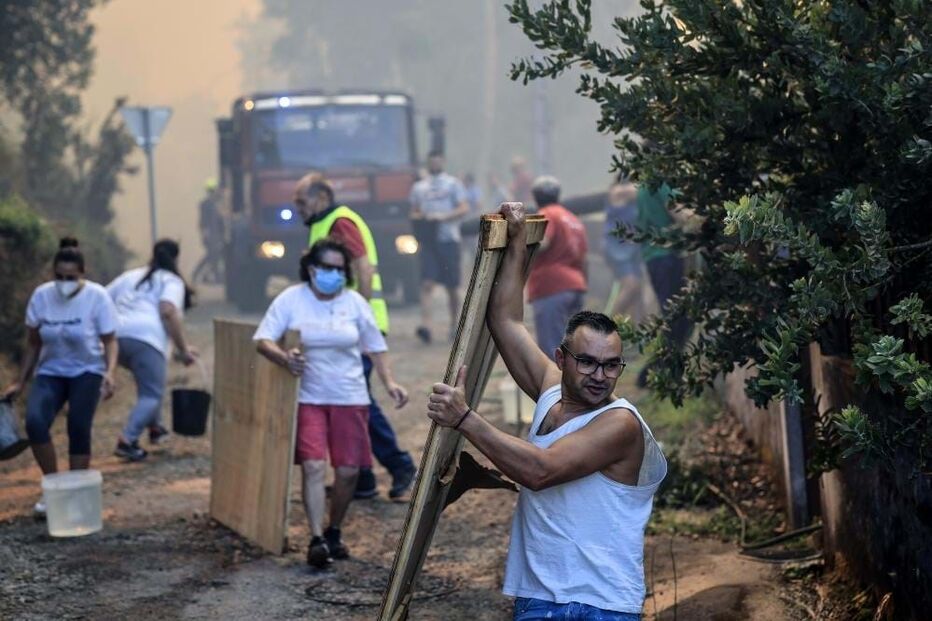 Incêndio em Oliveira de Azeméis