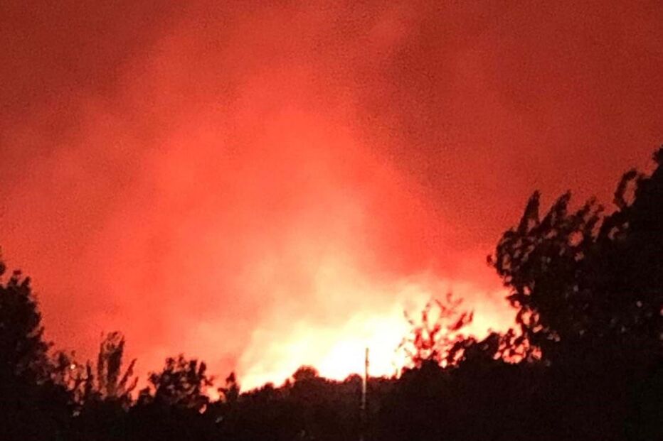 Sofia Alves nos incêndios