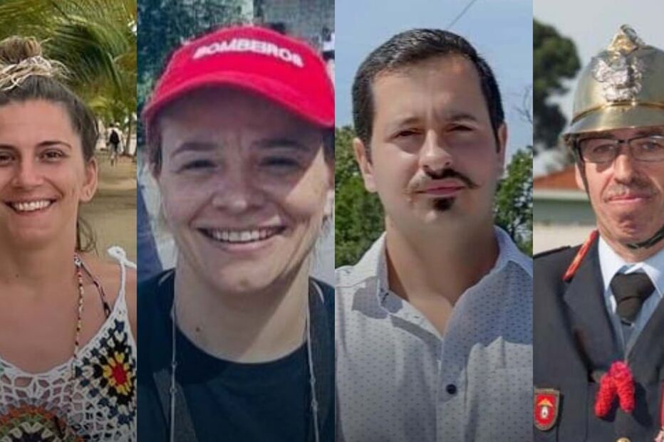 Sónia Melo, Susana Carvalho, Paulo Santos e João Silva