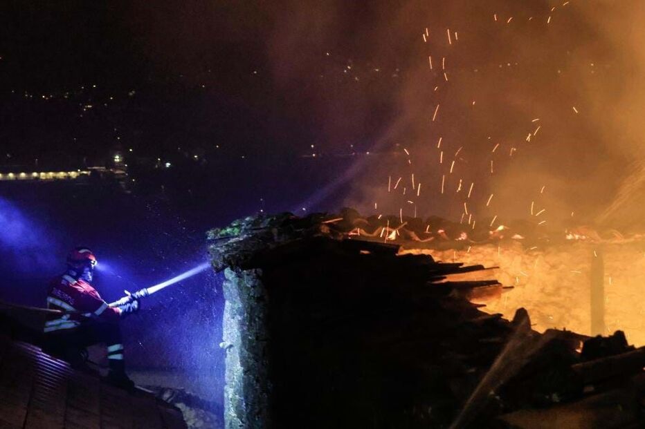 Incêndio em Vila Pouca de Aguiar