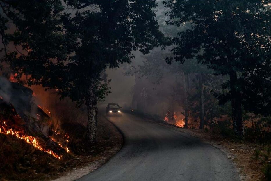 Incêndio em Vila Pouca de Aguiar