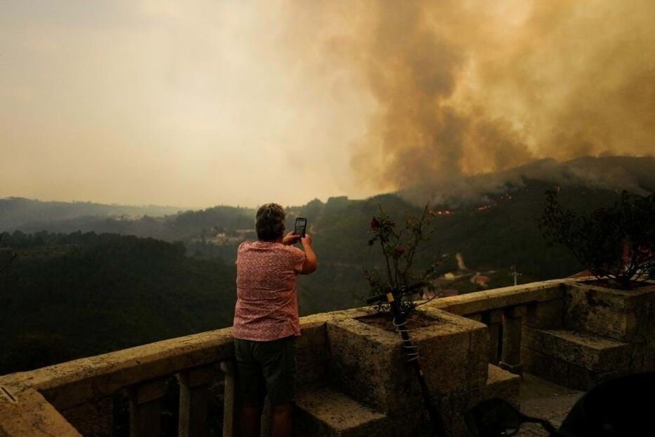 Município de Castro Daire foi um dos mais afetados pelos incêndios que desde domingo lavram na zona Centro e Norte