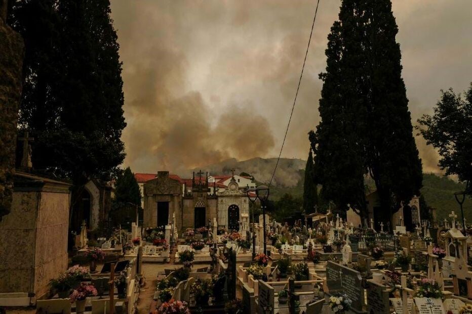 Município de Castro Daire foi um dos mais afetados pelos incêndios que desde domingo lavram na zona Centro e Norte