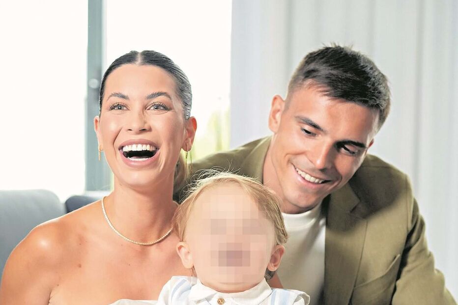 João Palhinha e Patrícia Palhares são pais de João Maria e aguardam o segundo filho	