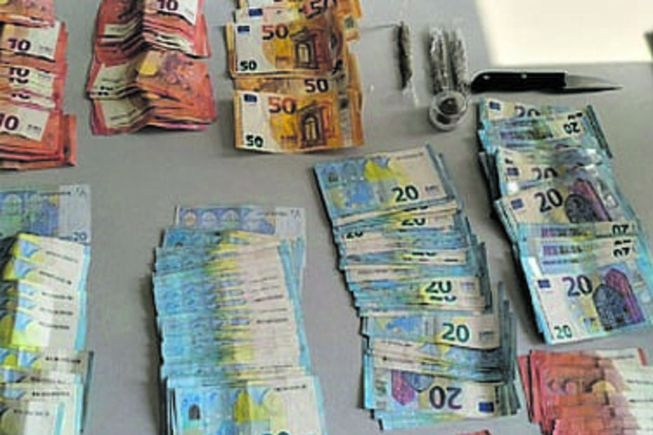 PSP apreendeu quase 6 mil euros