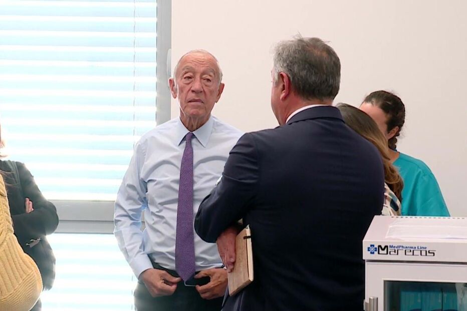 Presidente a aguardar vacina