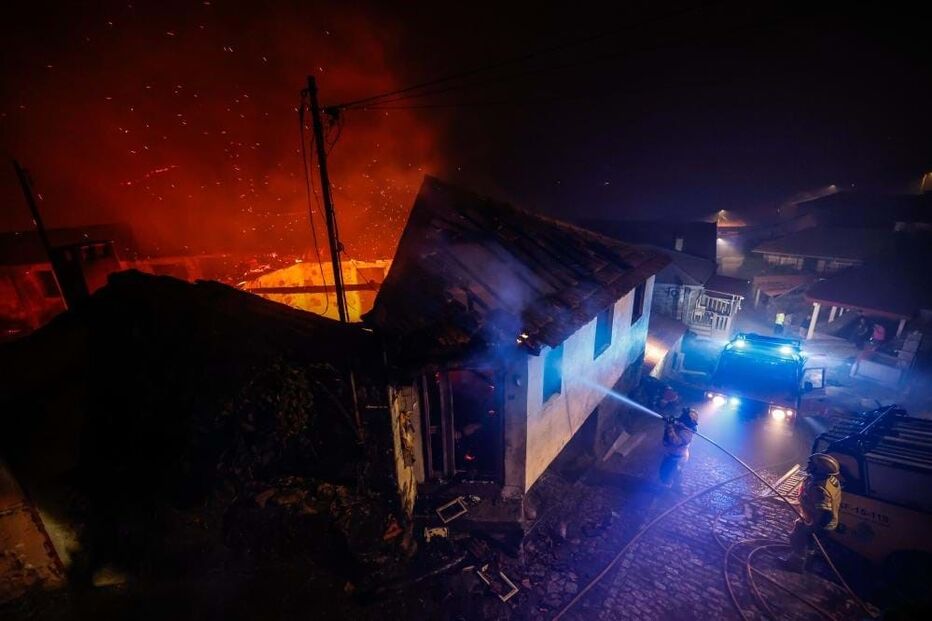 Incêndio em Vila Pouca de Aguiar