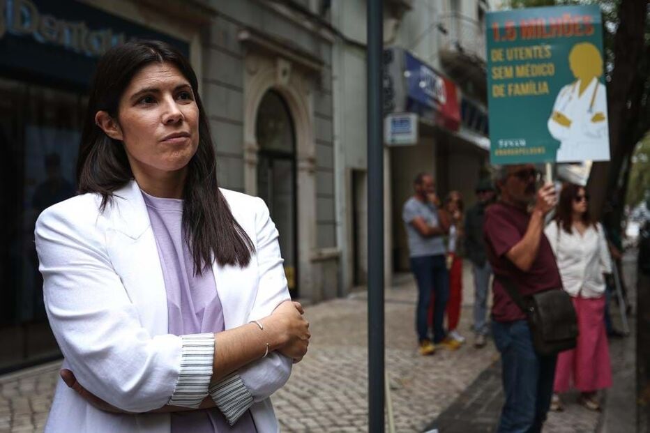 Mariana Mortágua no Ministério da Saúde