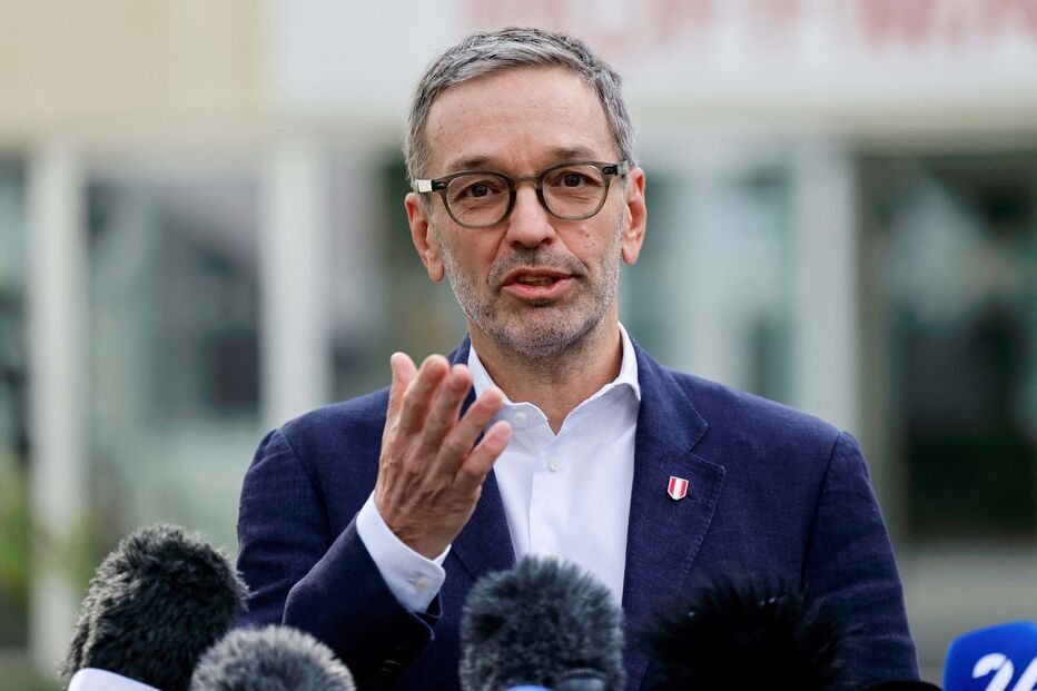 Herbert Kickl do Partido da Liberdade