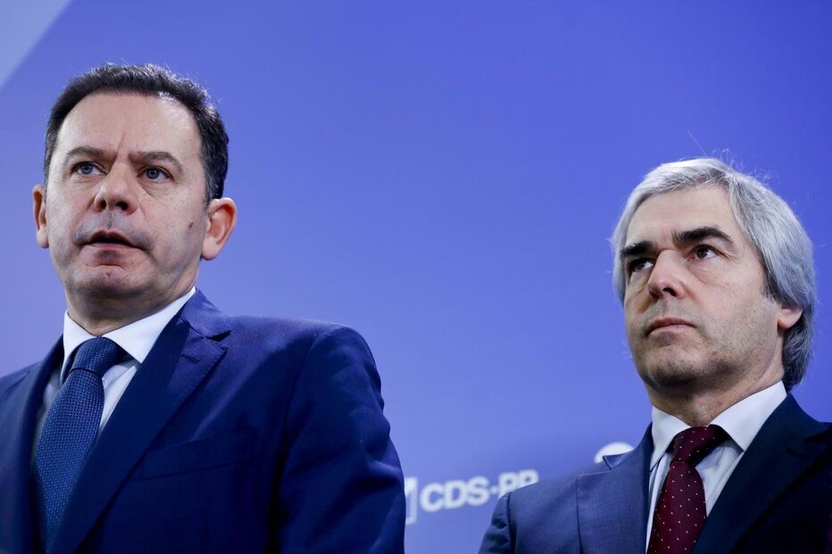 Luís Montenegro e Nuno Melo