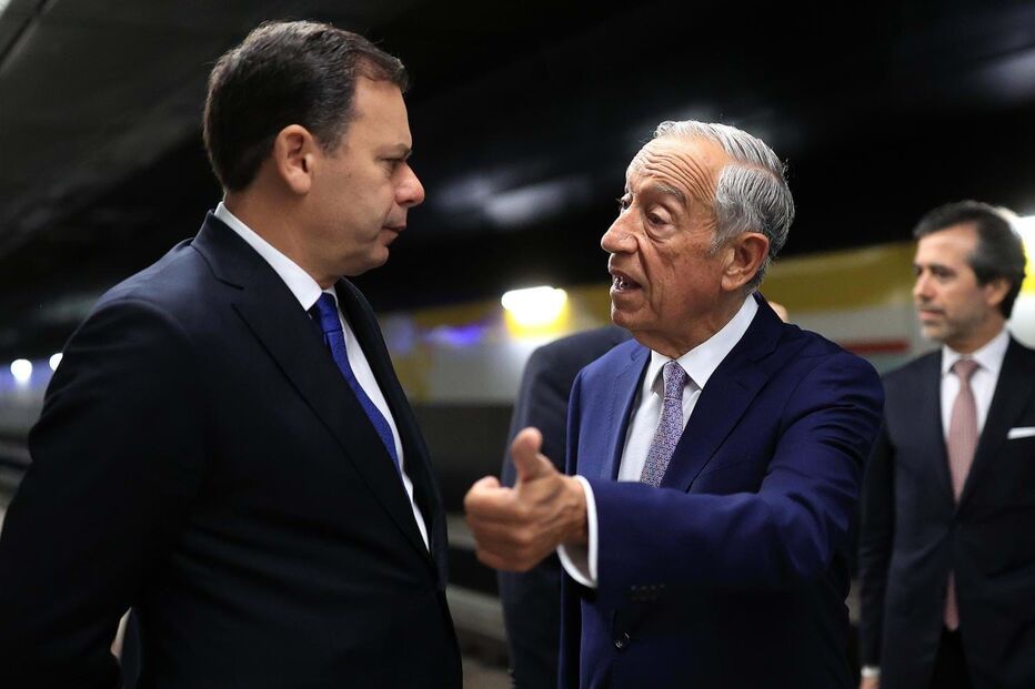 Marcelo Rebelo de Sousa e Luís Montenegro	