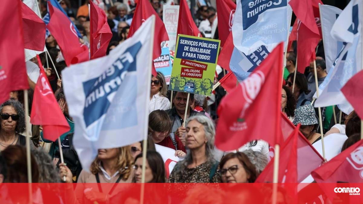 Funcionários públicos protestam hoje em Lisboa contra o empobrecimento