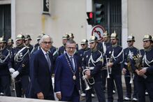 Carlos Moedas e José Pedro Aguiar-Branco nas cerimónias da Implantação da República em 2024