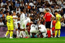 Carvajal lesionou-se no jogo do Real Madrid contra o Villarreal