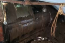 Anexos e carros destruídos em deslizamentos de terra provocados pela chuva Sever do Vouga