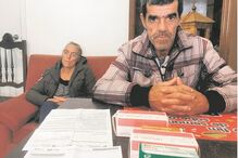 Sandra Maria e Joaquim Azevedo vivem em Famalicão. Com eles está uma menina de 13 anos, filha de Sandra