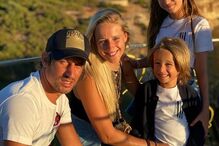 Fábio Coentrão com a família 