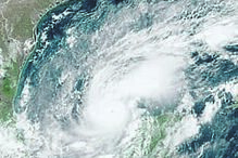 Furacão 'Milton' visto do espaço