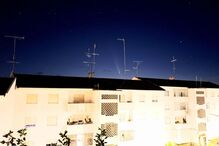 Cometa visto de Portalegre