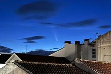 Cometa visto de Bragança