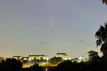 Cometa visto da Amadora
