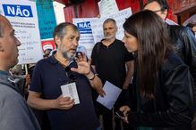 Manifestação exige ajudas para todos os docentes colocados longe de casa 