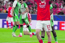 Akturkoglu, que fez o golo do Benfica, não esconde a desilusão