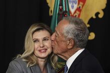 Marcelo Rebelo de Sousa e Olena Zelenska 