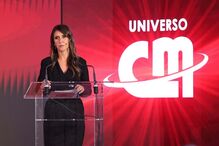 Sara Carrilho durante apresentação da Rádio do Correio da Manhã