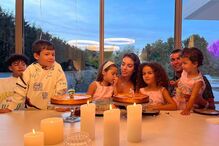 Cristiano Ronaldo, Georgina Rodríguez e os cinco filhos