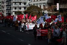 Manifestação da Frente Comum