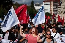 Manifestação da Frente Comum