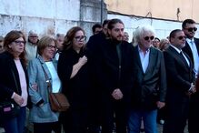 Marco António com a mãe e o pai, António Coelho